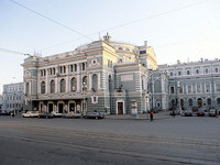 View of the Mariinsky theatre from the right side
Click to enlarge