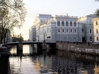 Mariinsy theatre - view from the Krukov canal during the White Nights
Click to enlarge