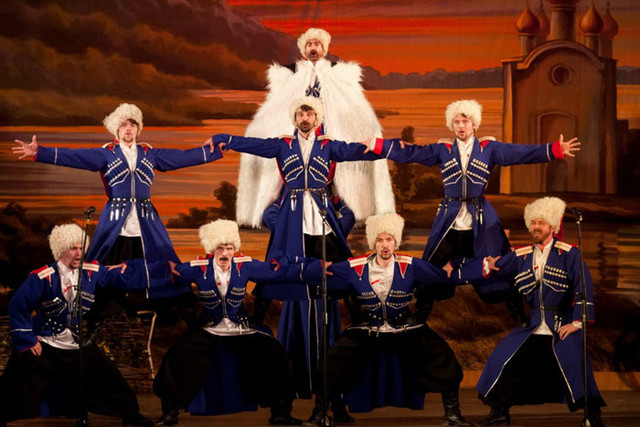 Unique Russian Cossack Folk Show "Bagatitsa" at the Palace of Countess Sofia Panina
